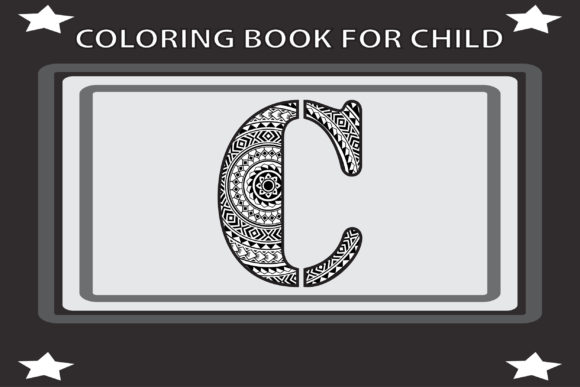 Alphabet Coloring Book for Kids - C: Graphics & Coloring Pages Amp