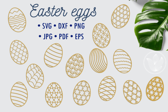 Easter Eggs Svg Cut Files: Graphics & Crafts Design Review