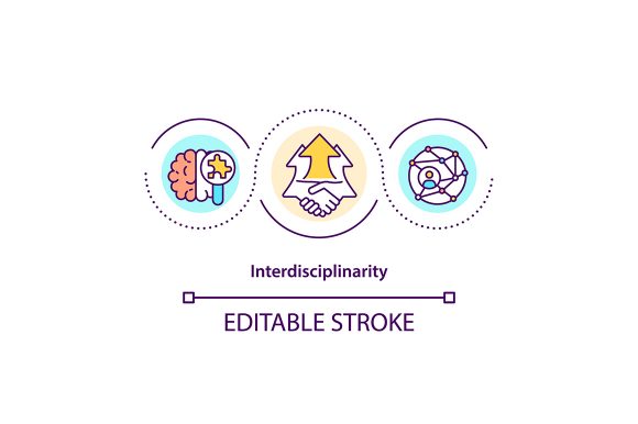 Interdisciplinarity Concept Icon: A Brand Graphics Review