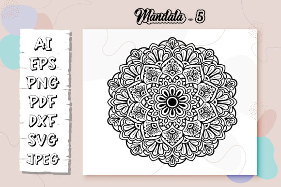 Mandala Coloring Pages Amp Graphics