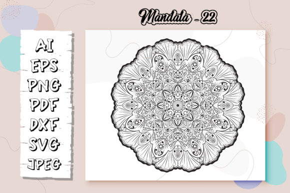 Mandala Coloring Pages Amp Graphics