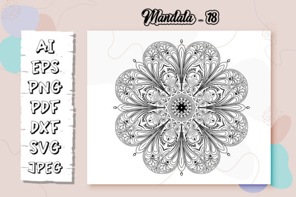 Mandala Coloring Pages Amp Graphics