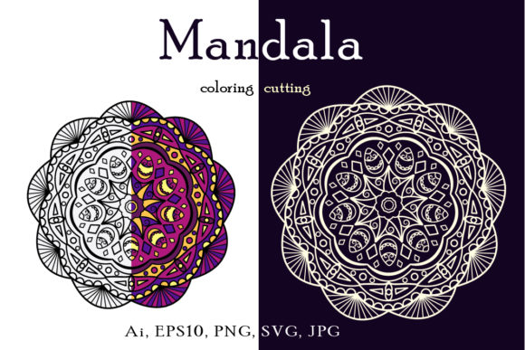 Mandala with Easter Eggs SVG: A Graphics & Crafts Review