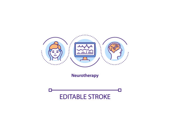 Neurotherapy Concept Icon