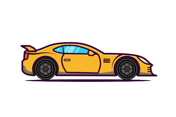Race Car Illustration: Graphics & Illustrations for Brand Impact