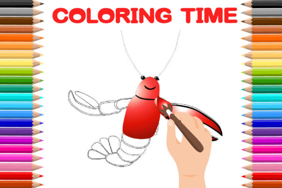 Sea Fish Coloring Page for KDP: Graphics & Coloring Pages Amp